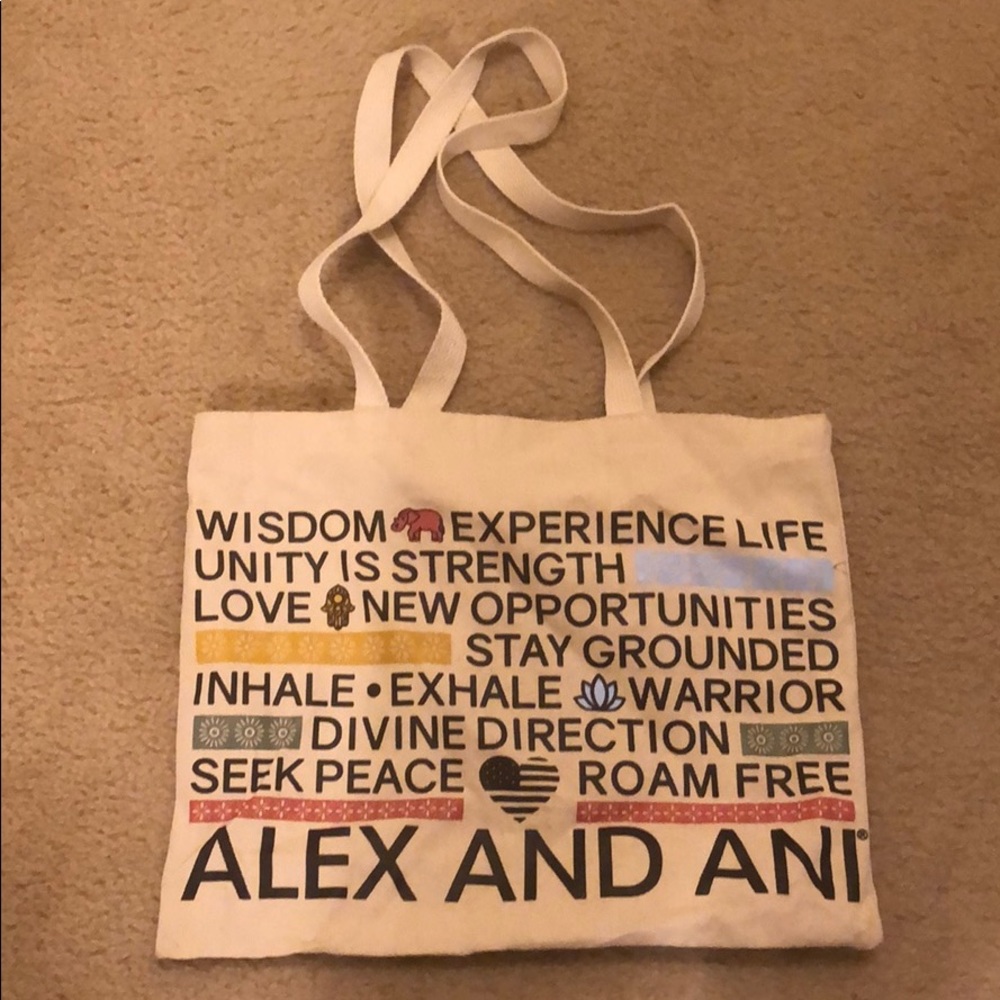 Alex and Ani Beach Bag